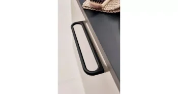 Furnipart Fogantyú  LUCK  160mm, fém fekete 2.Kép