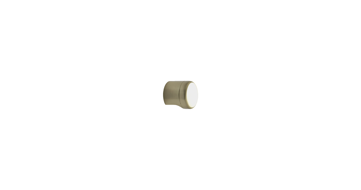 Furnipart Fogantyú  POINT gomb, fém csiszolt arany