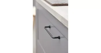 Furnipart Fogantyú  LOUNGE  160mm, fém fekete matt 2.Kép