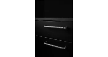 Furnipart Fogantyú  PUNCTUATE  160mm, fé csiszolt antracit 2.Kép