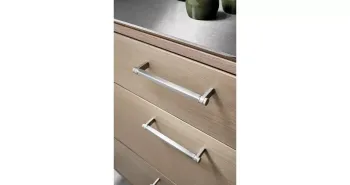 Furnipart Fogantyú  TORCH  160mm, fém szálcsiszolt 2.Kép