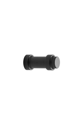 Furnipart Fogantyú  PILLAR gomb, fém fekete matt  1.Kép
