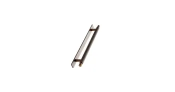 Furnipart Fogantyú  MANOR Back  192mm fém, antik sárgaréz 1.Kép