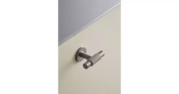 Furnipart Fogantyú  MANOR T gomb, fém szálcsiszolt 2.Kép