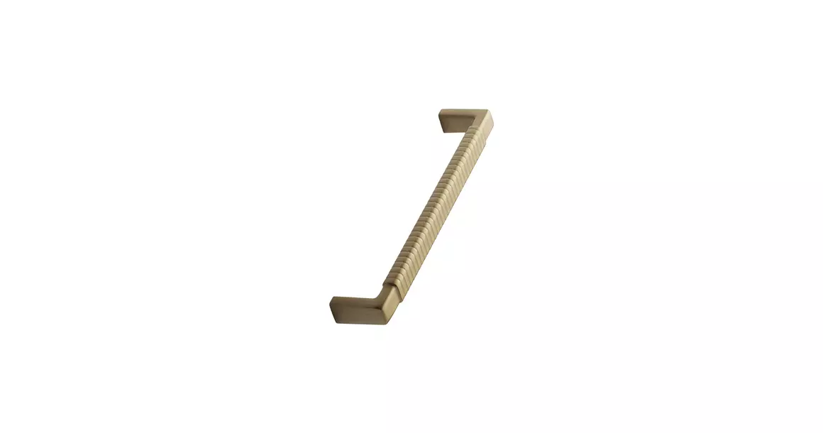 Furnipart Fogantyú  RATTAN  160mm, fém csiszolt sárgaréz