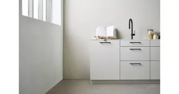 Furnipart Fogantyú  TRANSIT  160mm, fém fekete matt 3.Kép