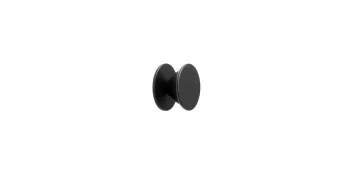 Furnipart Fogantyú  ORBIT gomb, fém, fek fekete matt 1.Kép