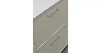 Furnipart Fogantyú  EQUESTER  160mm, fém fényes nikkel 2.Kép