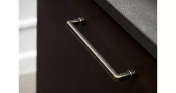 Furnipart Fogantyú  EQUESTER  160mm, fém antik sárgaréz 2.Kép