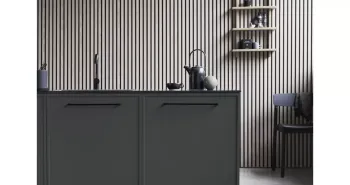 Furnipart Fogantyú  EQUESTER  320mm, fém fekete matt 3.Kép