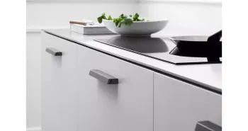 Furnipart Fogantyú  GUILD  160mm, fém csiszolt antracit 2.Kép