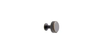 Furnipart Fogantyú  VILLA ROUND gomb, fé antik barna 1.Kép