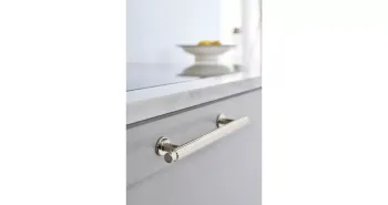 Furnipart Fogantyú  VILLA  128mm, fém fényes nikkel 3.Kép