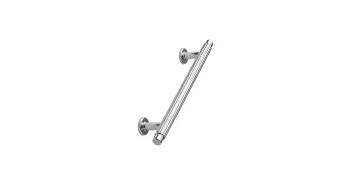Furnipart Fogantyú  VILLA  128mm, fém fényes nikkel 1.Kép