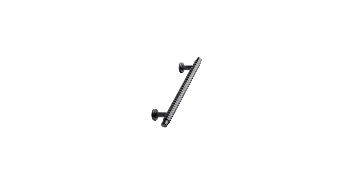 Furnipart Fogantyú  VILLA  128mm, fém fekete metál