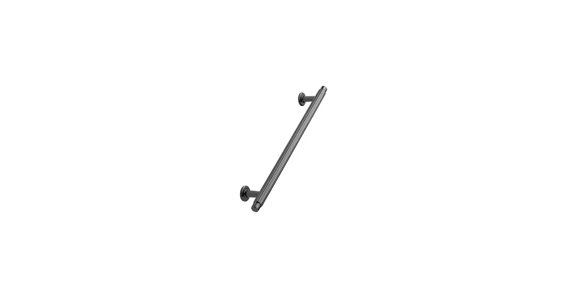 Furnipart Fogantyú  VILLA  192mm, fém fekete nikkel