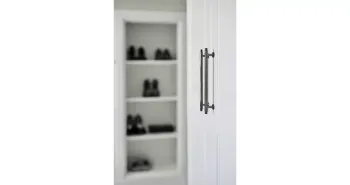 Furnipart Fogantyú  VILLA  192mm, fém fekete nikkel 2.Kép