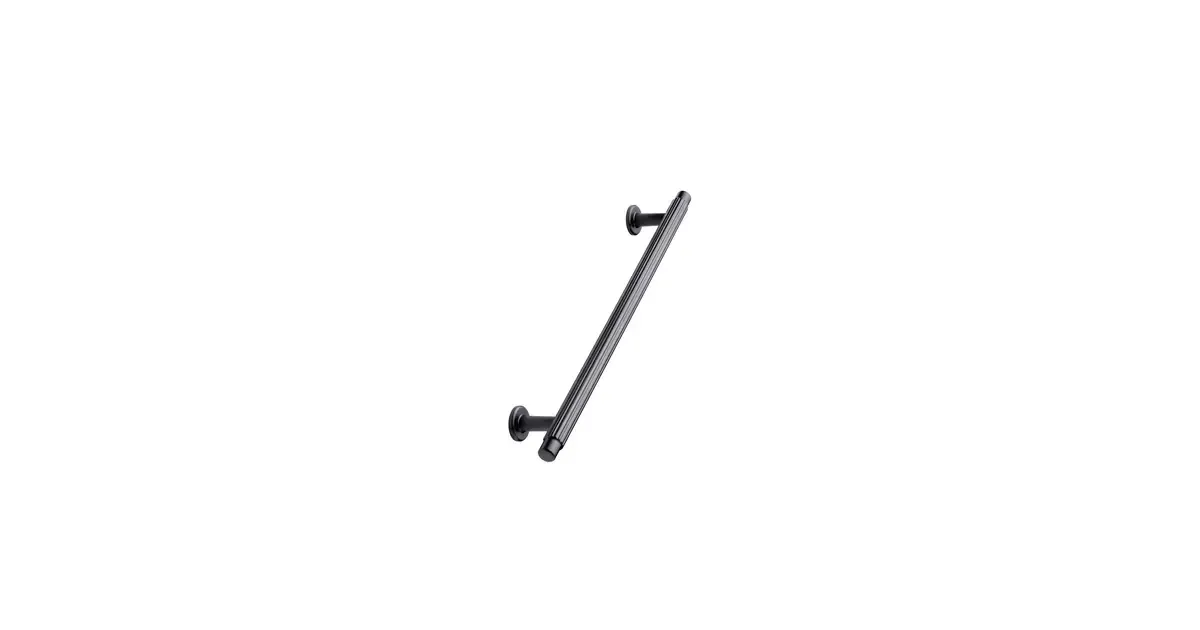 Furnipart Fogantyú  VILLA  192mm, fém fekete metál