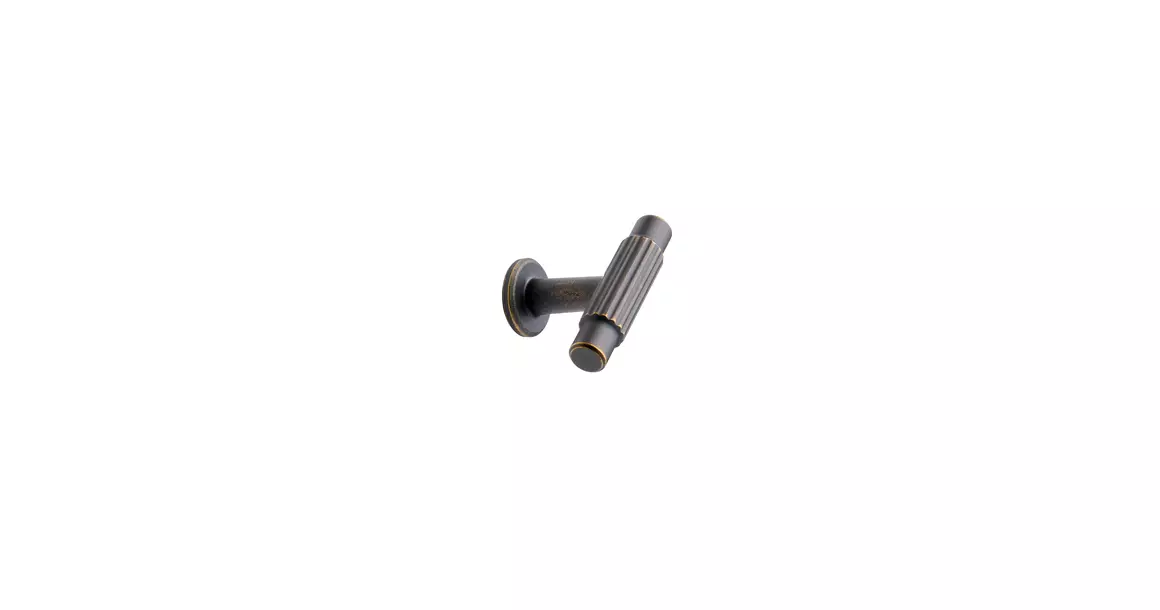 Furnipart Fogantyú  VILLA T gpmb, fém antik barna