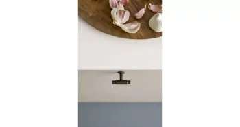 Furnipart Fogantyú  VILLA T gpmb, fém antik barna 3.Kép