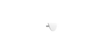 Furnipart Fogantyú  HORIZON SMALL   32mm fém, fehér matt 1.Kép