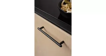 Furnipart Fogantyú  TOCCO  160mm, fém fekete matt 2.Kép