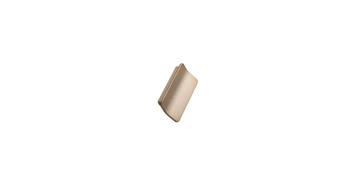 Furnipart Fogantyú  LEAF   32mm, fém csiszolt sárgaréz