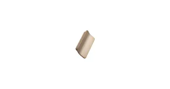 Furnipart Fogantyú  LEAF   32mm, fém csiszolt sárgaréz 1.Kép