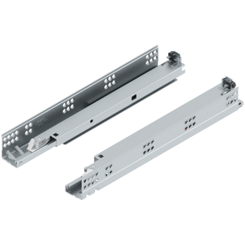 BLUM TANDEM plus TIP-ON Teljes kihúzás, Vezetősín, 30 kg, NH=380 mm, bal/jobb, Lapvast: 11–16 mm, kuplunggal szerelendő 1.Kép