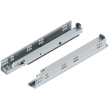BLUM TANDEM plus TIP-ON Teljes kihúzás, Vezetősín, 30 kg, NH=400 mm, bal/jobb, Lapvast: 11–16 mm, kuplunggal szerelendő 1.Kép