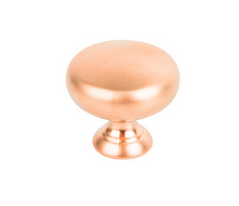 Bútorfogó NOMET TORONTO kis gomb fogó G70 rose gold 1.Kép