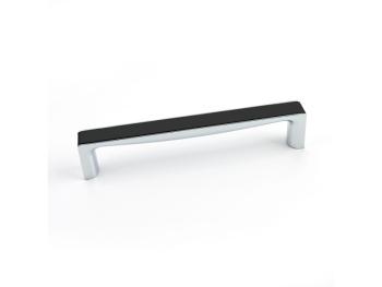 Bútorfogó NOMET TWIX 320 mm fekete/króm talp 1.Kép