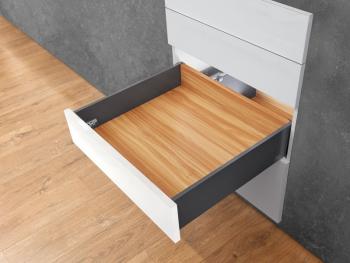 FDS DUPLAFALÚ FÉM FIÓKOLDAL FDS-PRO 18 B 400mm H126 40kg ANTRACIT 1.Kép