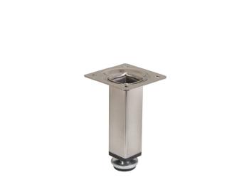 FÉM DESIGN LÁB 19175 25X25X100mm NIKKEL 1.Kép