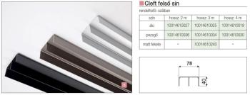 TOLÓAJTÓ BÚTORLAPHOZ CLEFT FELSŐ SÍN 3 m MATT FEKETE 2.Kép