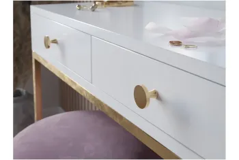 Bútorfogatyú sárgaréz gomb 2.Kép