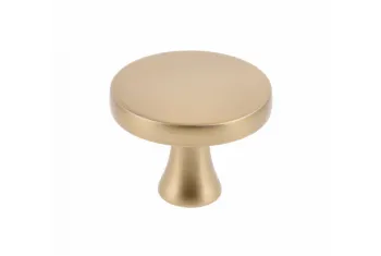 Bútorfogatyú sárgaréz gomb 1.Kép