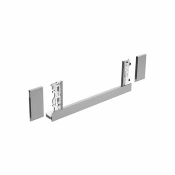 Hettich AvanTech YOU Inlay fiók oldallap 500 mm, balos, szürke, magasság 187 mm 1.Kép