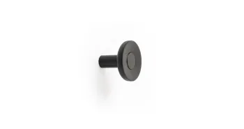 Fogas  Viefe ZOOT  gomb,  60mm, fa- alumínium, matt fekete + fekete lakkozot 1.Kép