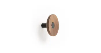 Fogas  Viefe ZOOT  gomb,  90mm, fa- alumínium, matt fekete + dió 1.Kép