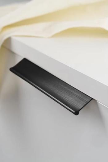 Fogantyú  Viefe WING  256mm, alumínium, csiszolt fekete 2.Kép