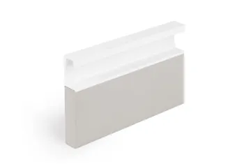 Fogantyú  Viefe SIX élbe ültethető, 297 mm, alumínium, texturált matt fehér 1.Kép