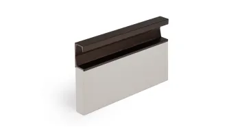 Fogantyú  Viefe SIX élbe ültethető, 397 mm, alumínium, texturált metál barna 1.Kép