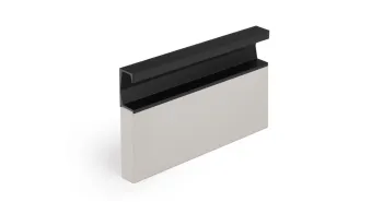 Fogantyú  Viefe SIX élbe ültethető, 447 mm, alumínium, texturált matt fekete 1.Kép