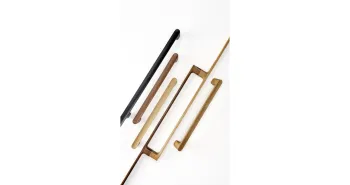 Fogantyú  Viefe LUV BIG kétoldalról szerelhető szett 384 mm, fa tölgy nyers 2.Kép