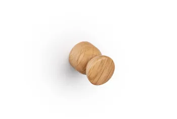 Fogantyú  Viefe PIECE gomb, D25, fa, tölgy 1.Kép