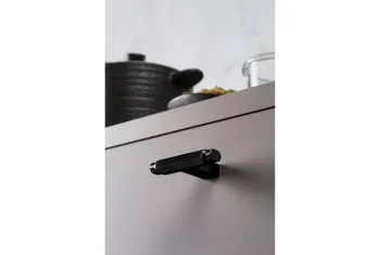 Fogantyú  Viefe BROOKLYN gomb, alumínium fekete titán 3.Kép