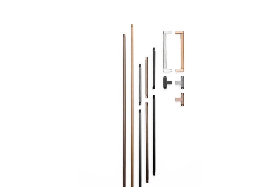 Fogantyú  Viefe BROOKLYN  528/1056mm, aluminium fekete titán