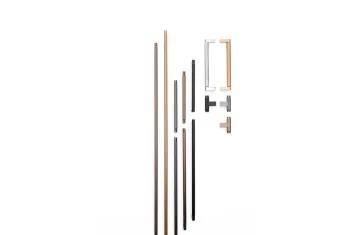 Fogantyú  Viefe BROOKLYN  528/1056mm, aluminium csiszolt bronz 1.Kép