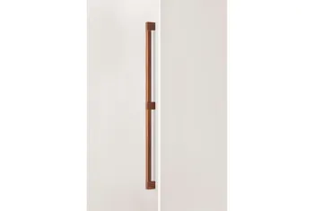 Fogantyú  Viefe HAKO BIG frontról szerelhető 480/960mm, fa, dió 1.Kép